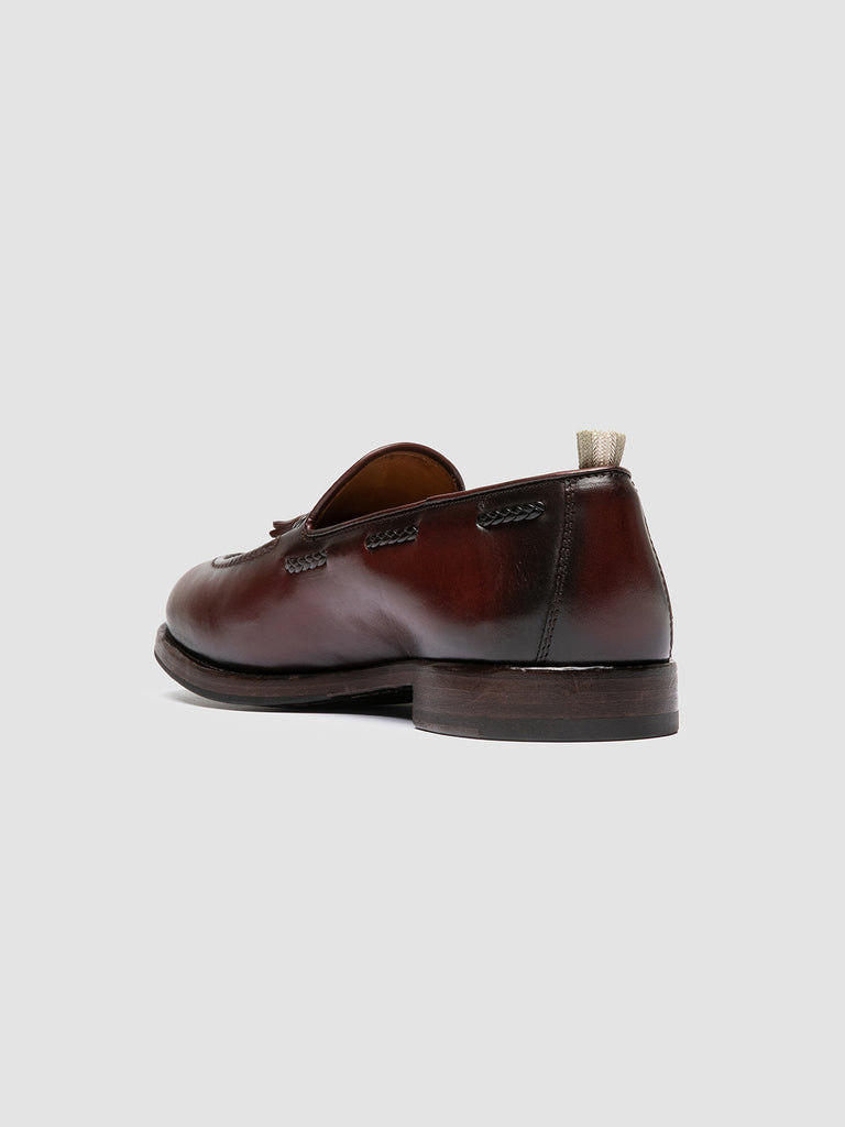 IVIES 002 - Brown Leather Tassel Loafers