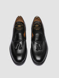 IVIES 002 - Black Leather Tassel Loafers