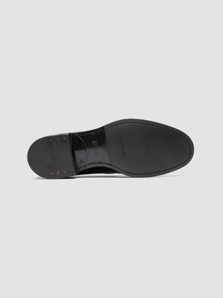 IVIES 002 - Black Leather Tassel Loafers