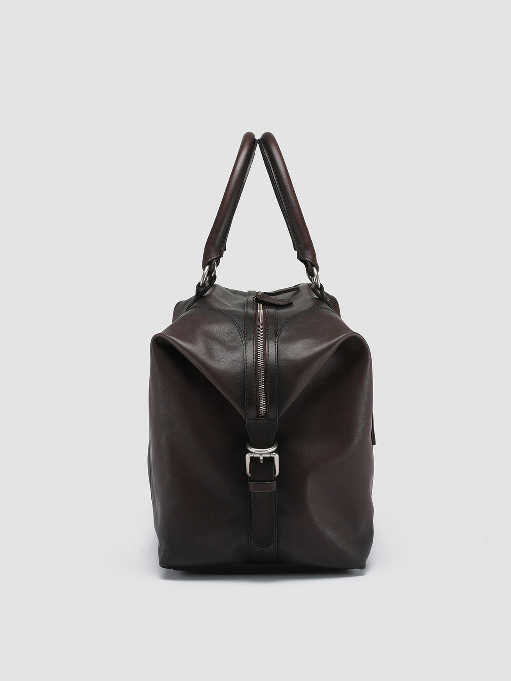 JULES 002 - Brown Leather Weekender Officine Creative - 3