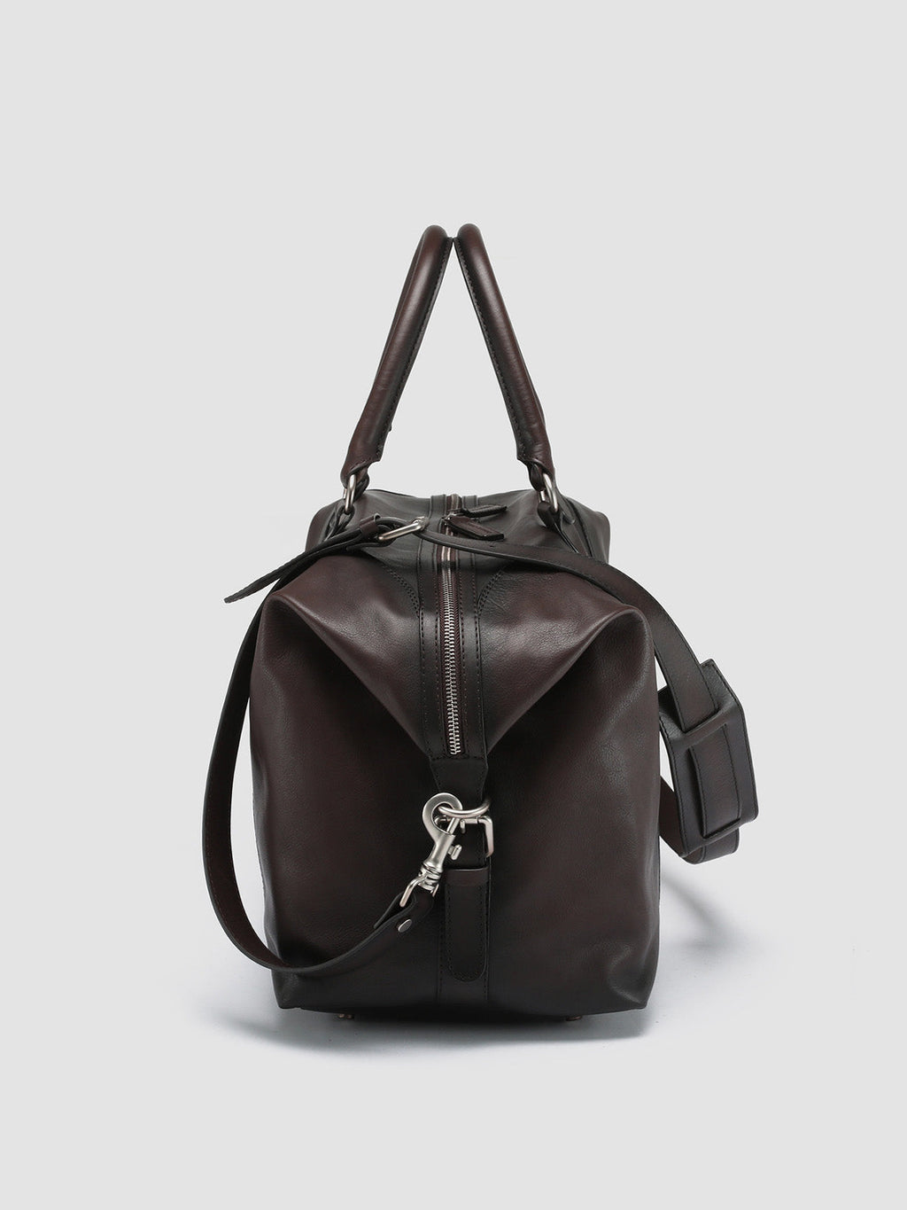 JULES 002 - Brown Leather Weekender Officine Creative - 5