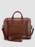 JULES 003 - Brown Leather Briefcase