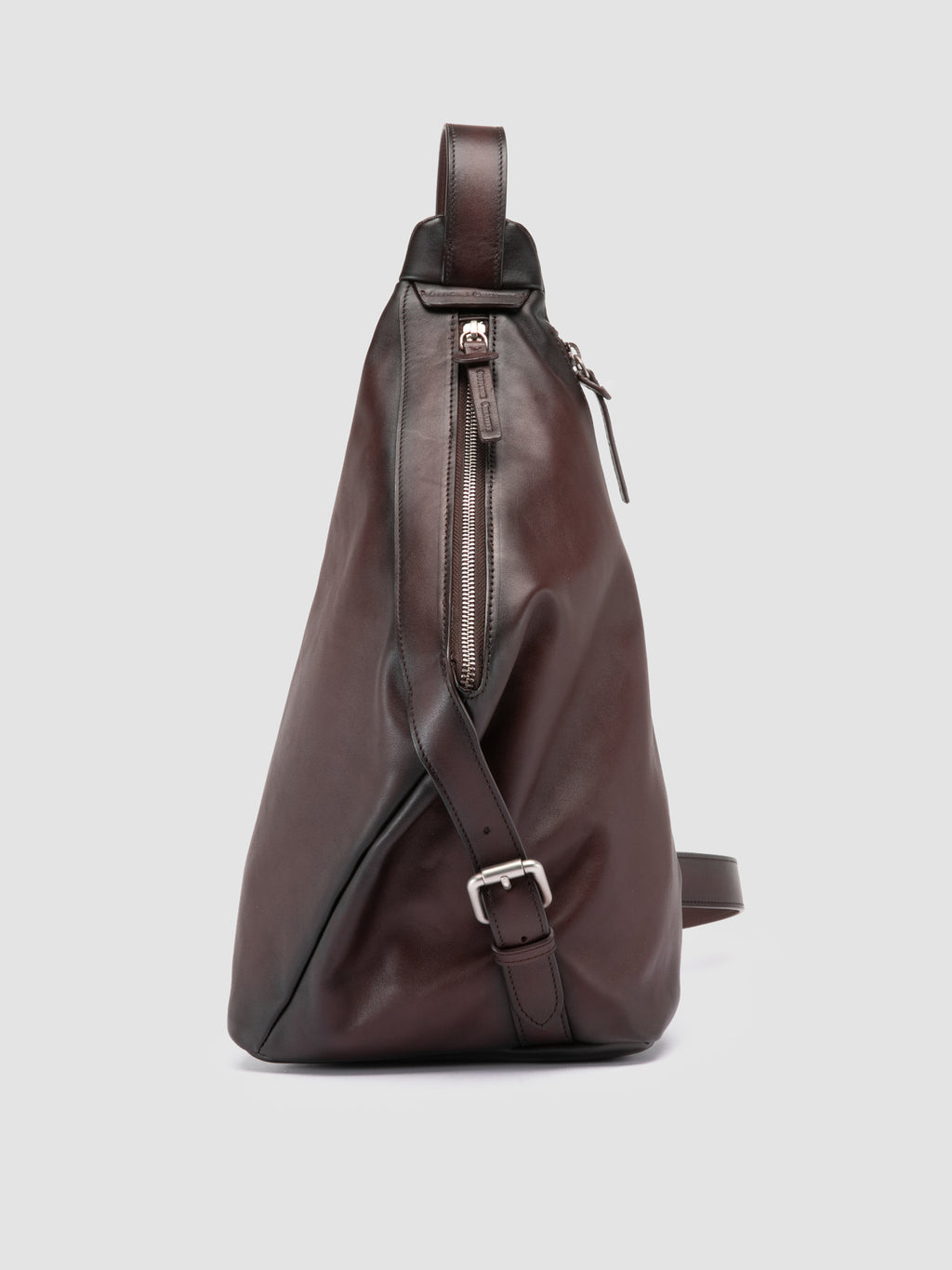 JULES 004 - Brown Leather Waist Pack Officine Creative - 1