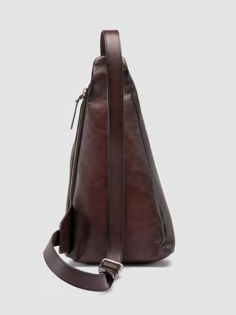 JULES 004 - Brown Leather Waist Pack Officine Creative - 4