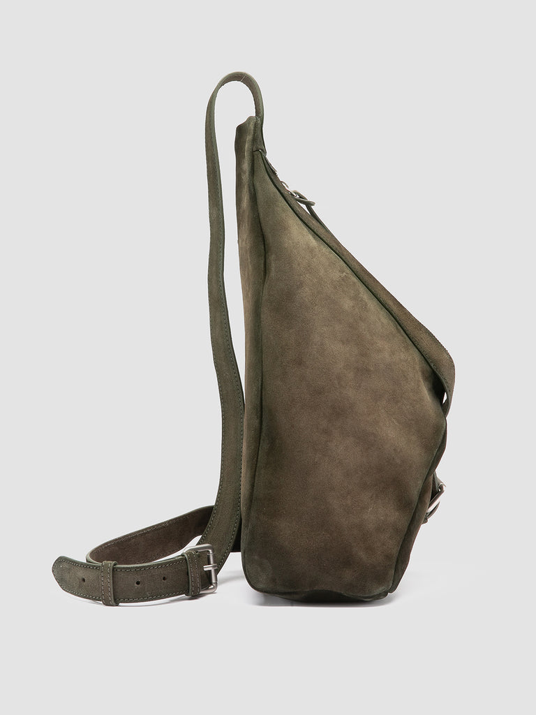 JULES 004 - Green Suede Waist Pack