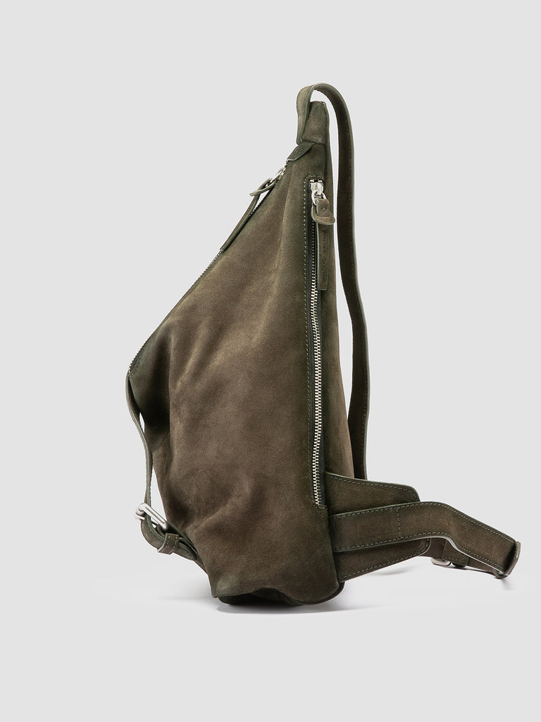 JULES 004 - Green Suede Waist Pack