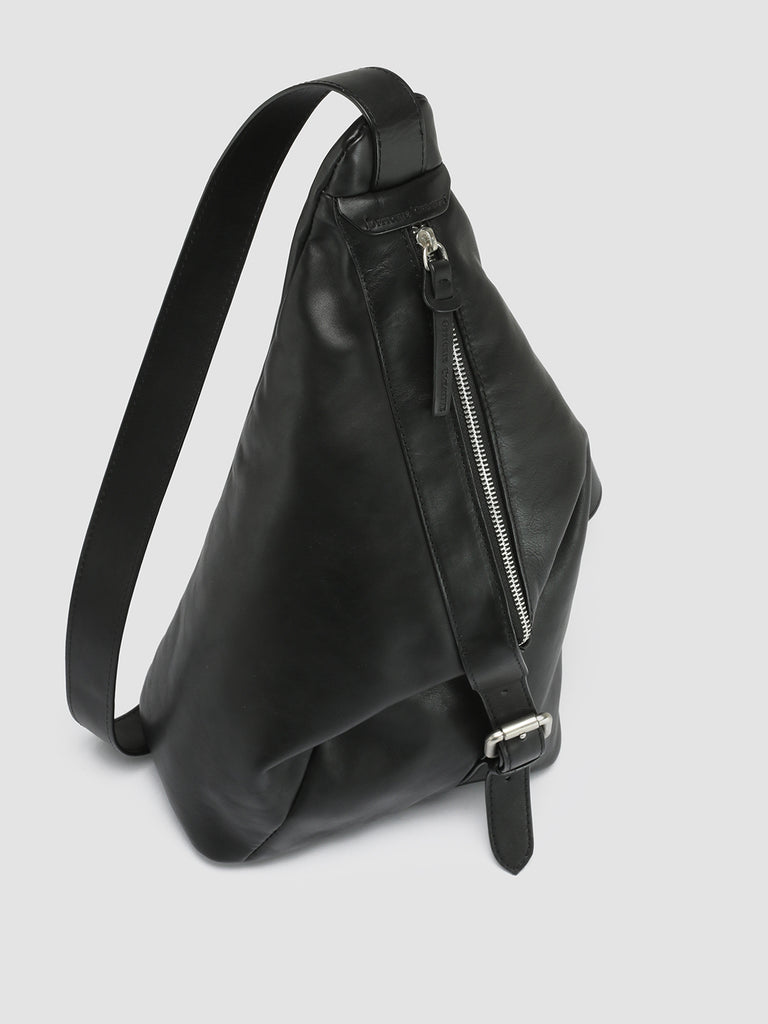 JULES 004 - Black Leather Waist Pack