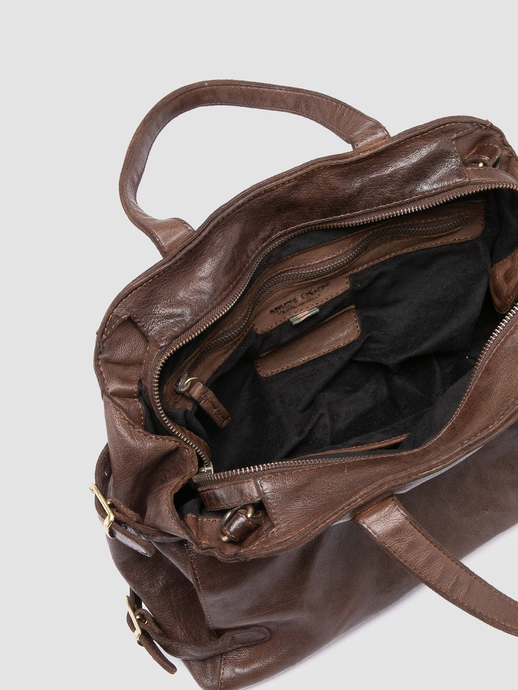 JULIE 011 - Brown Leather Shoulder Bag Officine Creative - 6