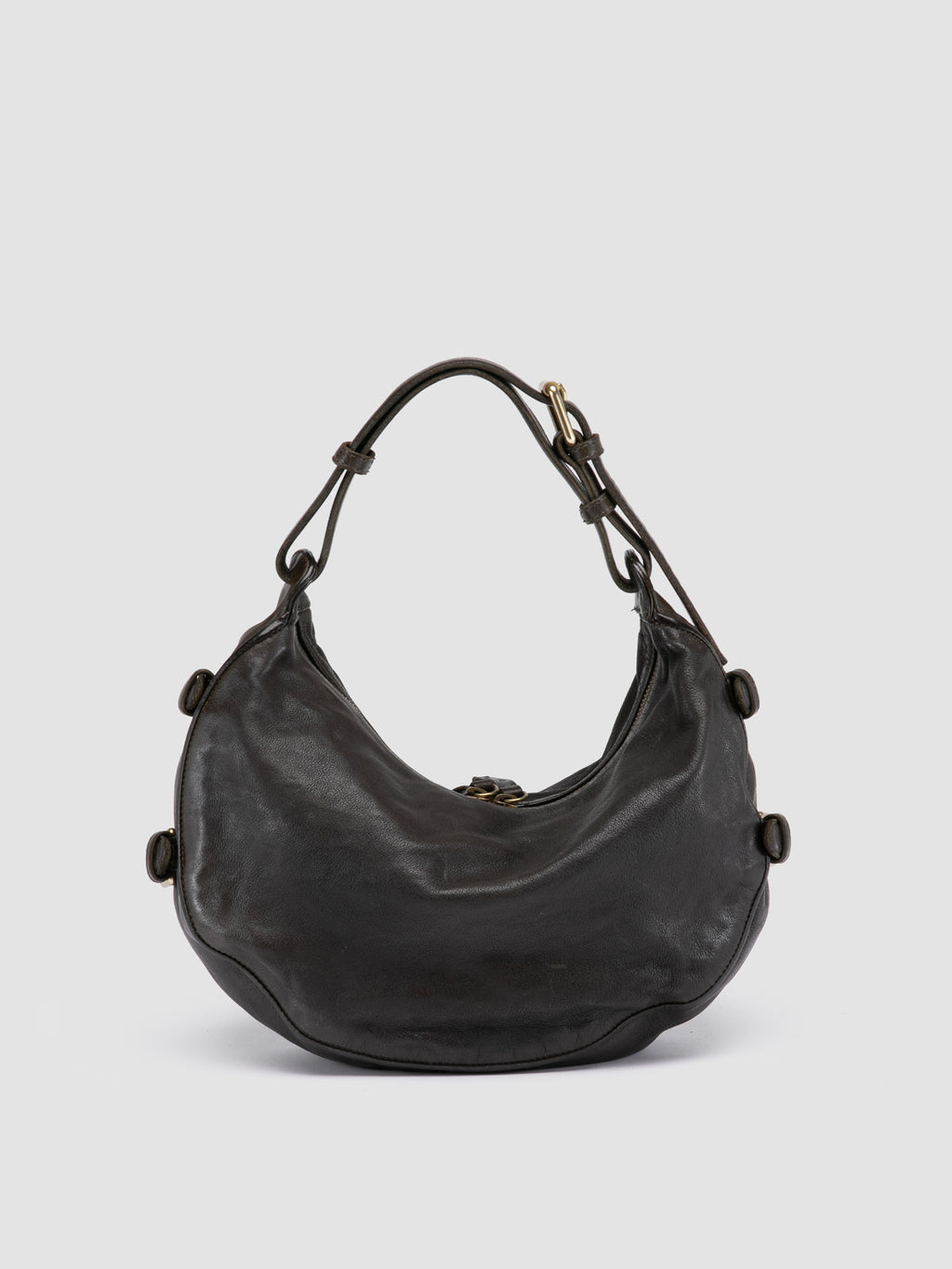 JULIE 016 - Green Leather Shoulder Bag Officine Creative - 4