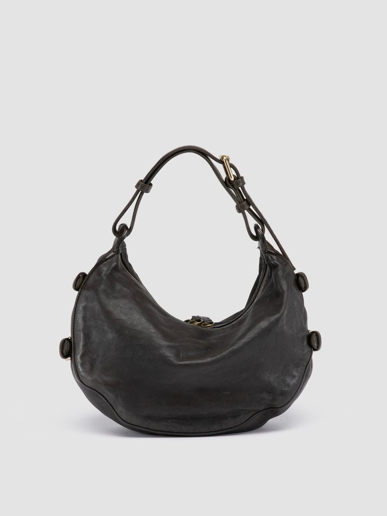 JULIE 016 - Green Leather Shoulder Bag Officine Creative - 4
