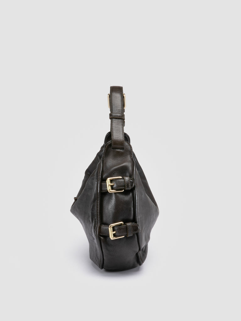 JULIE 016 - Green Leather Shoulder Bag Officine Creative - 5