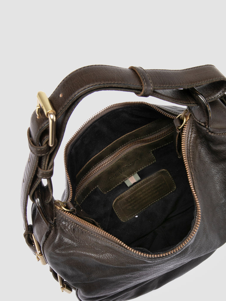 JULIE 016 - Green Leather Shoulder Bag Officine Creative - 6