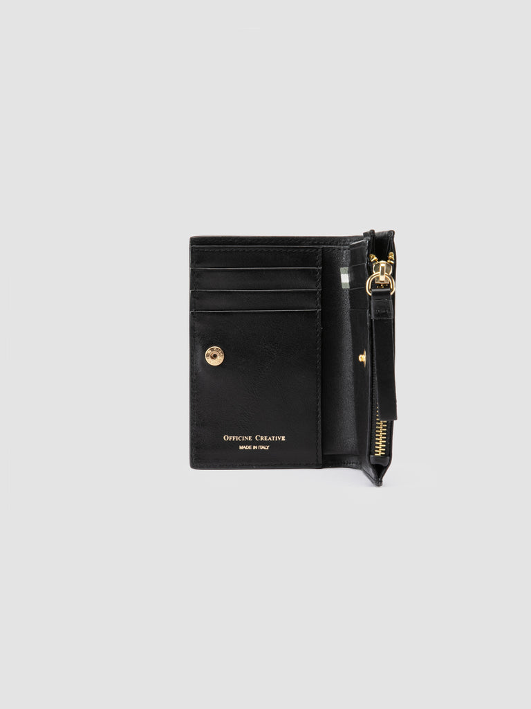 JULIET 004 - Black Leather Wallet Officine Creative - 4