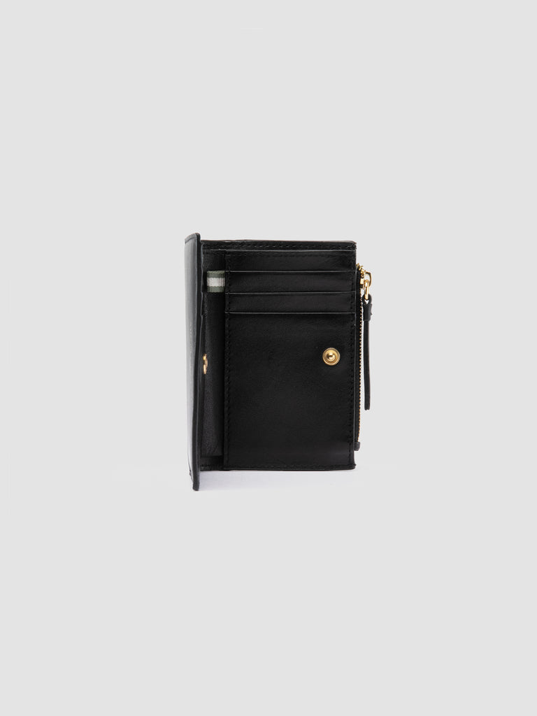 JULIET 004 - Black Leather Wallet Officine Creative - 5