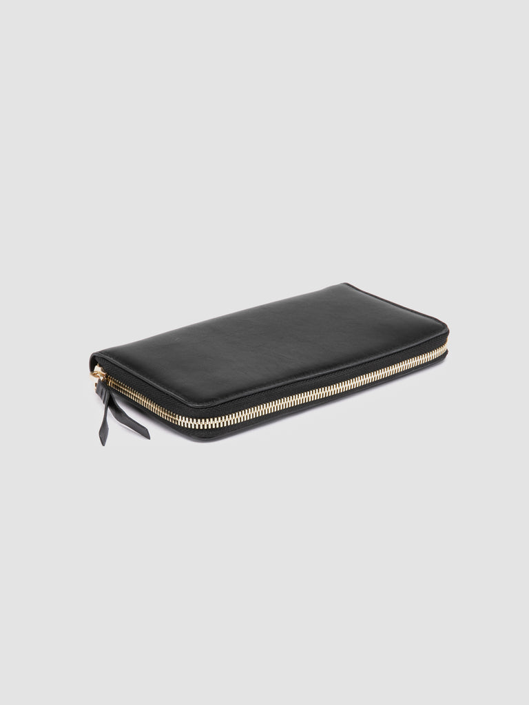 JULIET 01 - Black Leather Wallet Officine Creative - 3