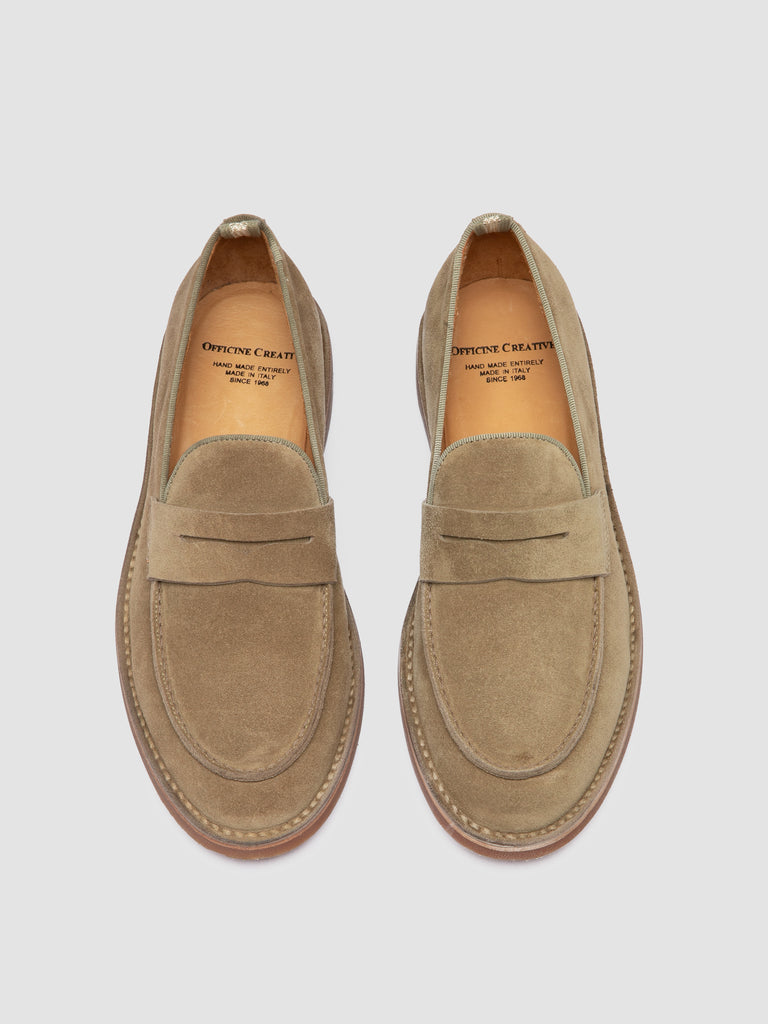 KENT 008 - Taupe Suede Loafers