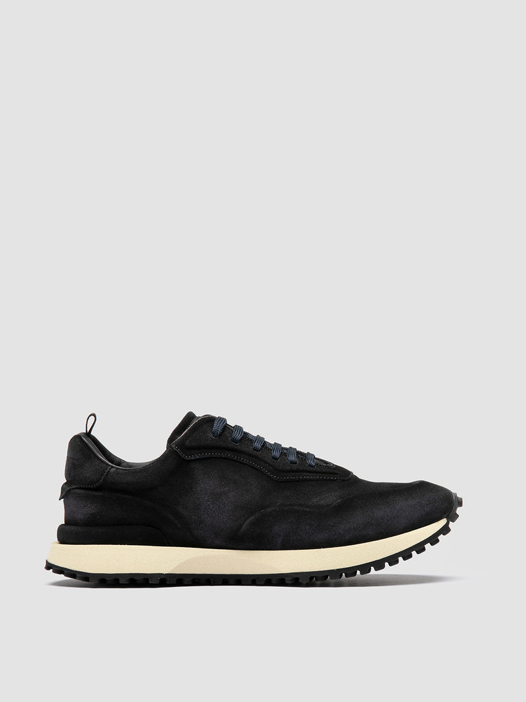 KENYAN 001 - Navy Suede Sneakers