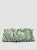 BOLINA 028 - Green Leather Clutch Bag