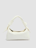 BOLINA 032 - White Leather Handle Bag