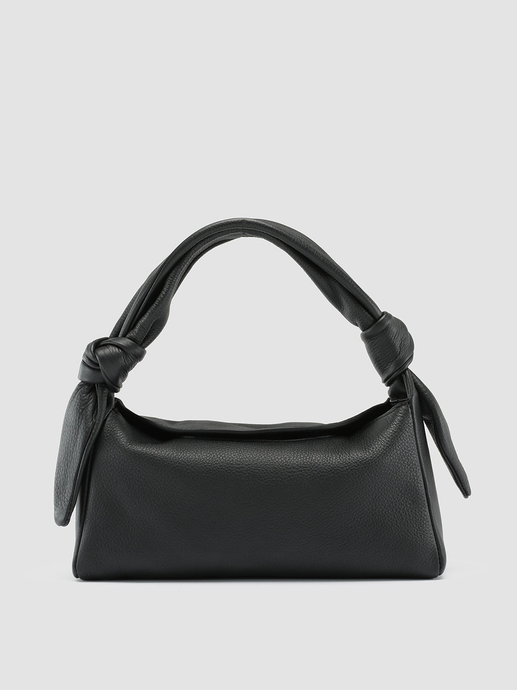 BOLINA 032 - Black Leather Handle Bag