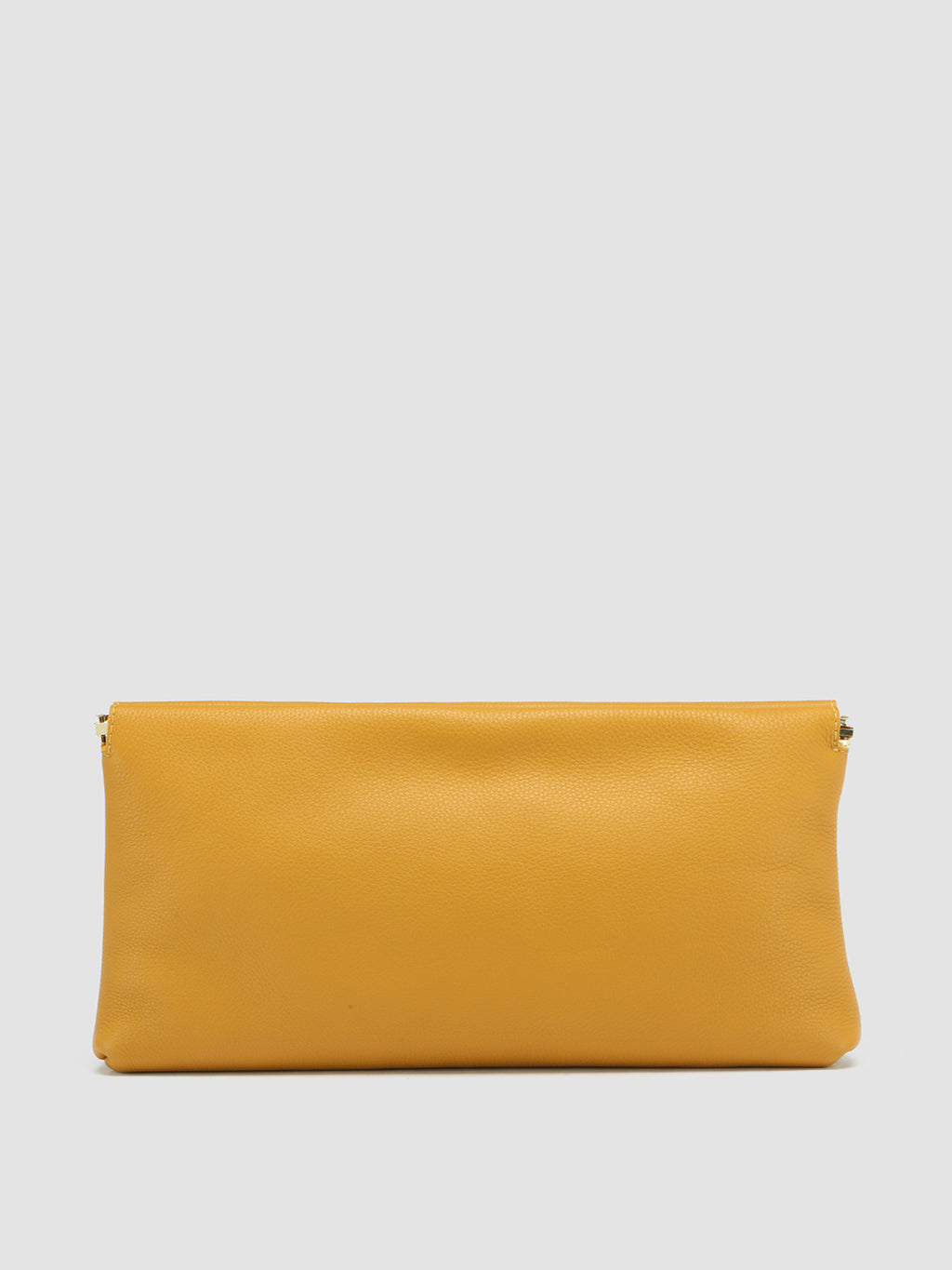 BOLINA 033 - Yellow Leather Clutch Bag