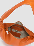 BOLINA 034 - Orange Leather Shoulder Bag