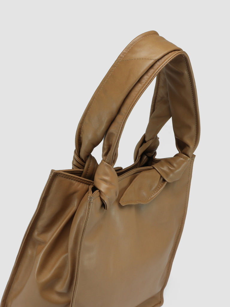 BOLINA 035 - Light Brown Leather Shoulder Bag