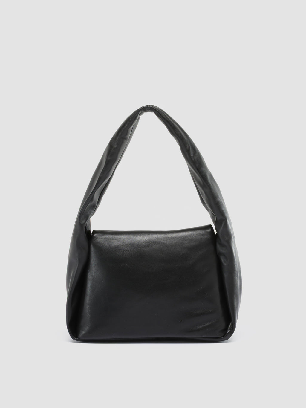 BOLINA 036 - Black Leather Shoulder Bag