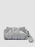 BOLINA 24 - Grey Leather Clutch Bag