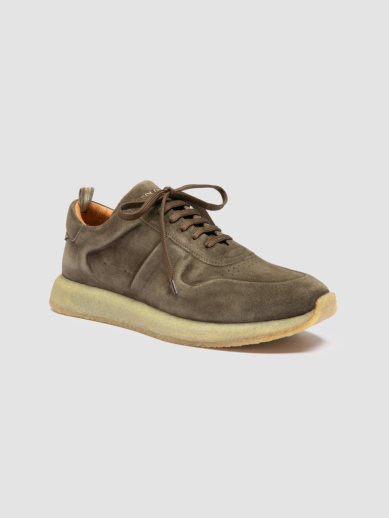 LEGEND 001 - Green Suede Sneakers