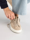 LEGGERA 001 - Taupe Suede Low Top Sneakers Men Officine Creative - 7