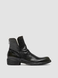 LEGRAND 169 - Green Leather Zipped Boots Officine Creative - 1