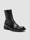 LEGRAND 171 - Black Leather Zipped Boots