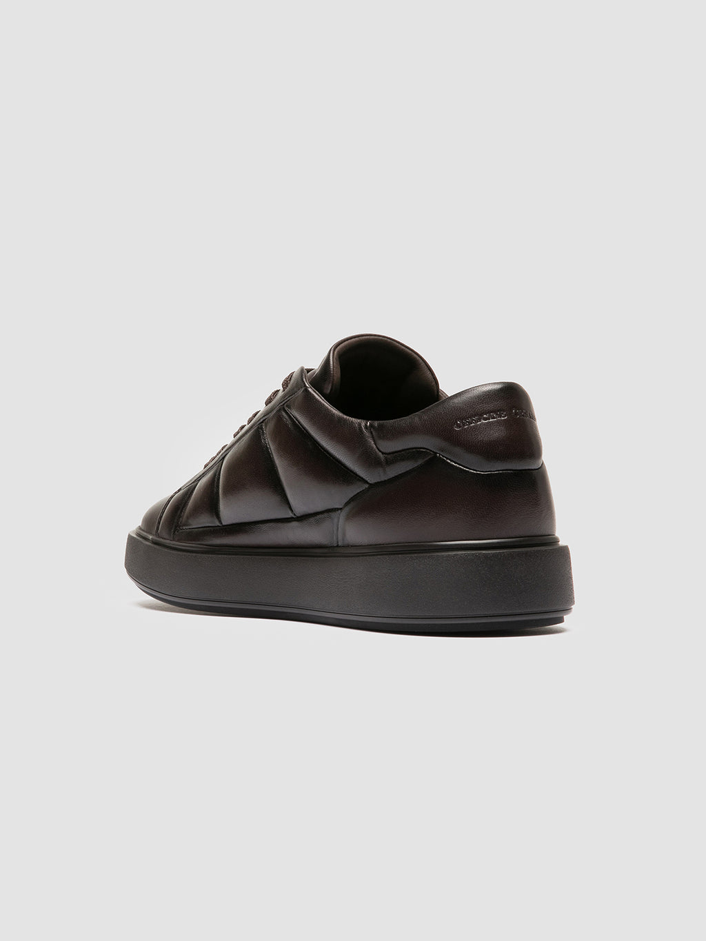 LEISURE 003 - Brown Leather Sneakers