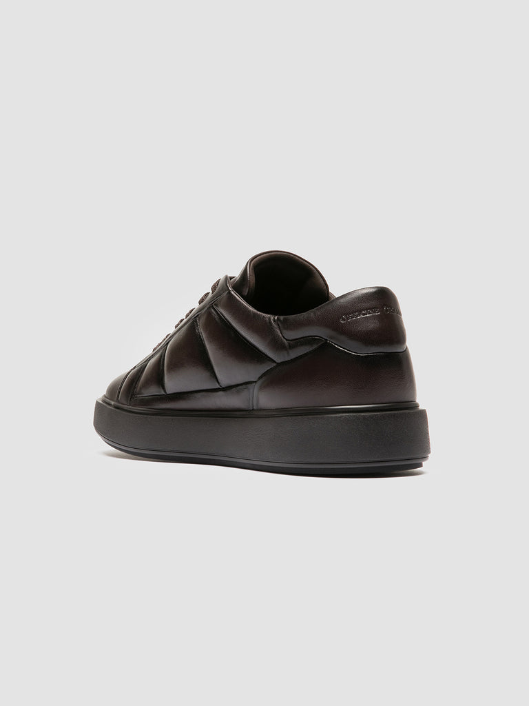 LEISURE 003 - Brown Leather Sneakers