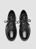 LEISURE 003 - Black Leather Sneakers