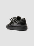 LEISURE 003 - Black Leather Sneakers