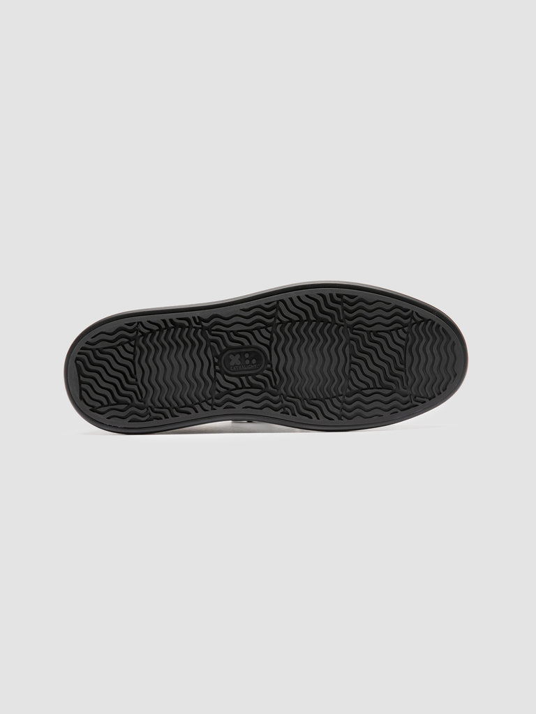 LEISURE 003 - Black Leather Sneakers
