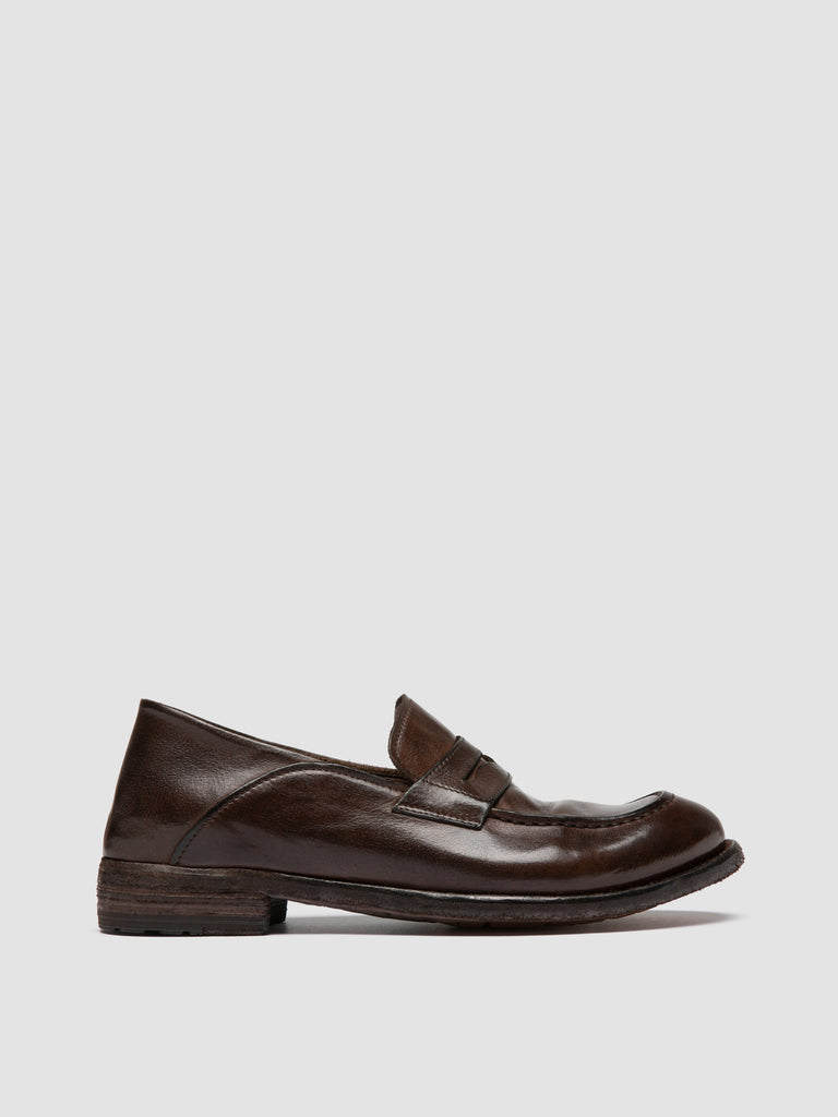 LEXIKON 140 - Brown Leather Penny Loafers