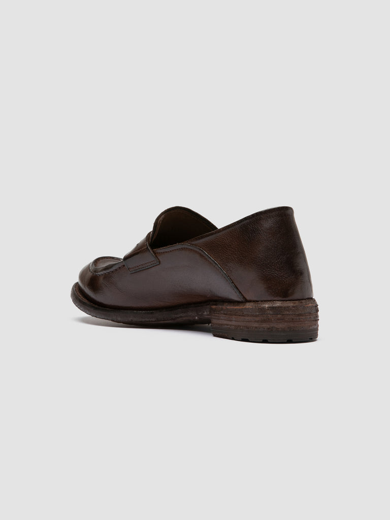 LEXIKON 140 - Brown Leather Penny Loafers