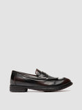 LEXIKON 158 -Green Leather Penny Loafers
