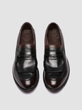 LEXIKON 158 -Green Leather Penny Loafers