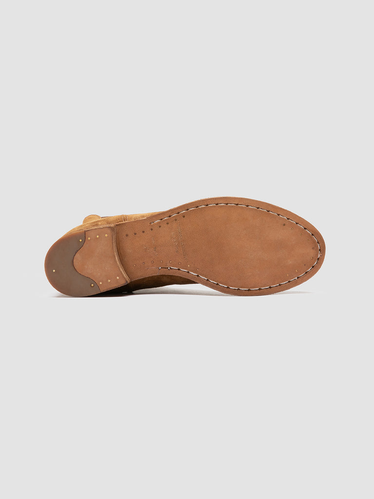 LEXIKON 551 - Brown Suede Zipped Boots