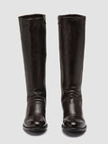 LIS 005 - Brown Leather Zipped Boots Women Officine Creative - 2