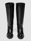 LIS 005 - Black Leather Zipped Boots Women Officine Creative - 2