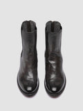 LISON 017 - Grey Leather Chelsea Boots