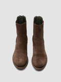 LISON 017 - Brown Suede Chelsea Boots