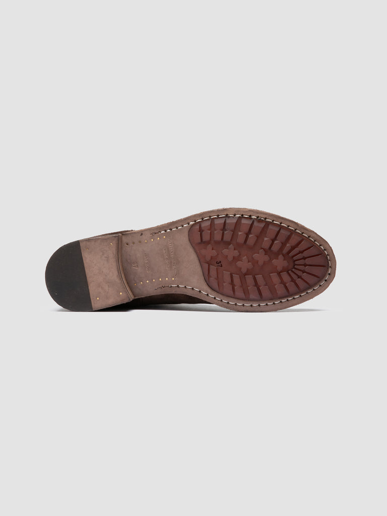 LISON 017 - Brown Suede Chelsea Boots