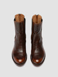 LISON 017 - Brown Leather Chelsea Boots