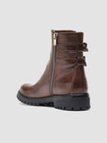 LORAINE 002 - Brown Leather Ankle Boots